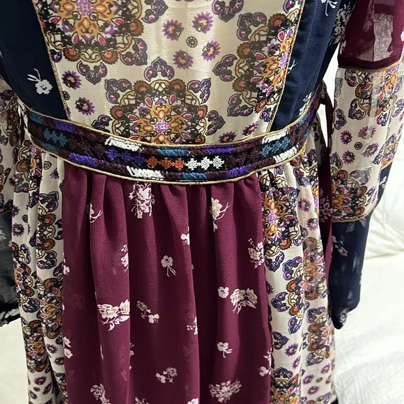 Anthropologie Maeve Quartier Latin floral boho Dress size small - Picture 8 of 10